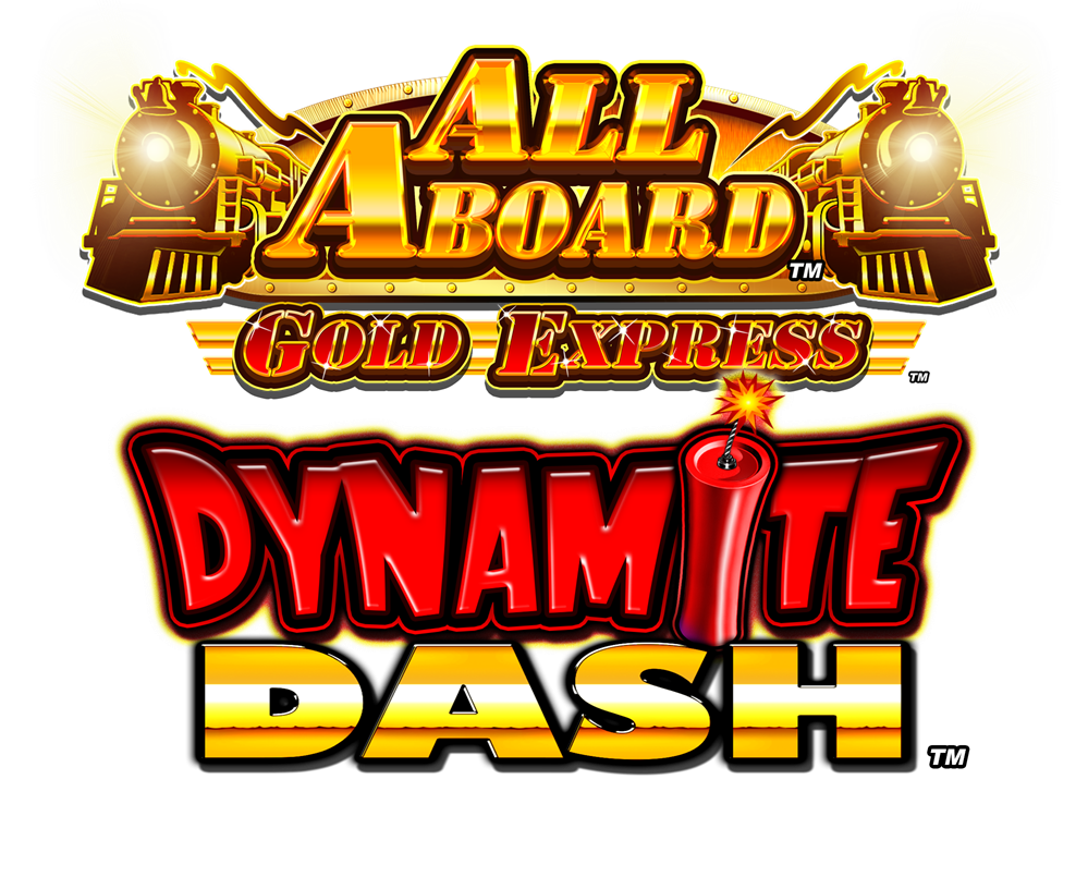 All Aboard Dynamite Dash Gold Express LOGO