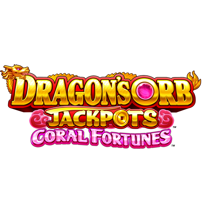 Dragon's Orb Jackpots Coral Fortunes Logo