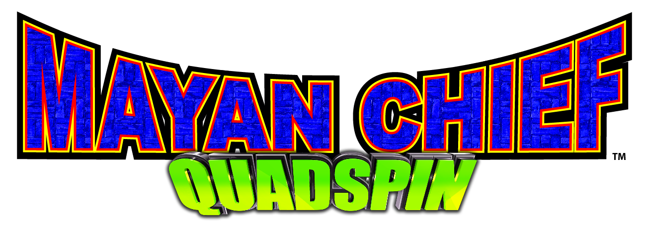 Mayan Chief Quad Spin Logo